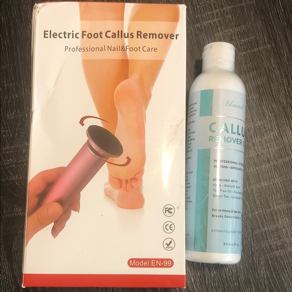 Electric Foot Callus Remover - Pink